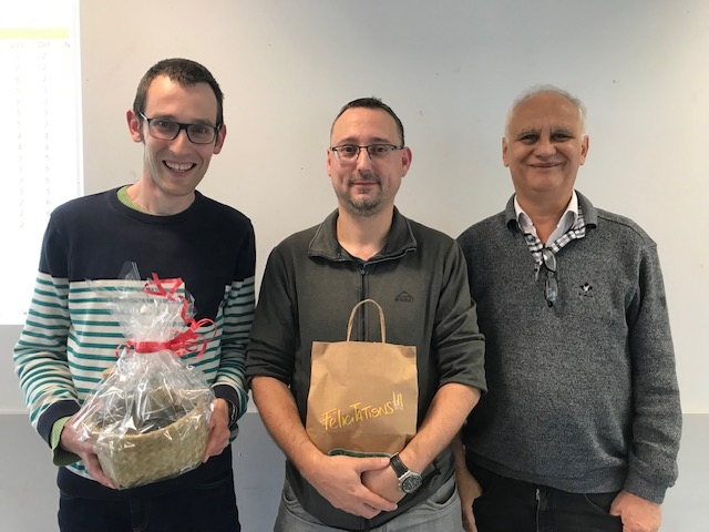 Le podium du Championnat régional classique open